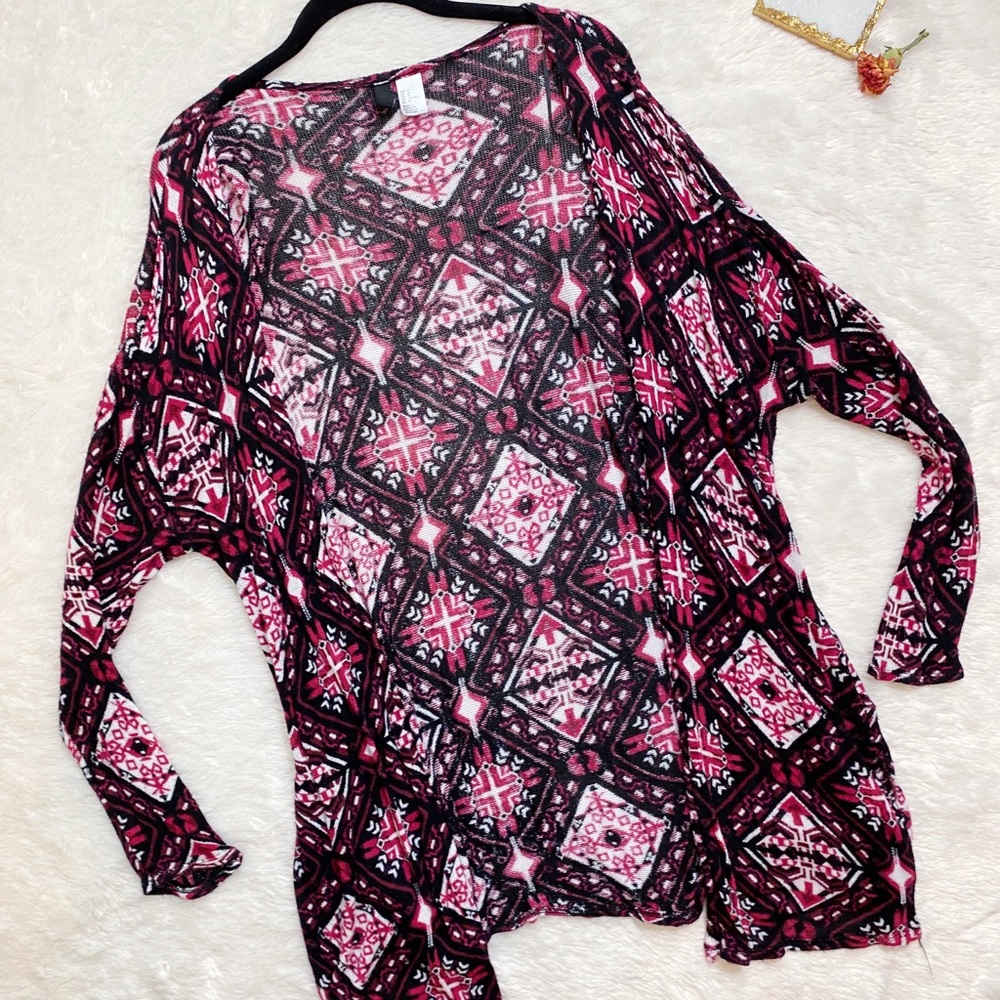 Divided cardigan (lightweight)